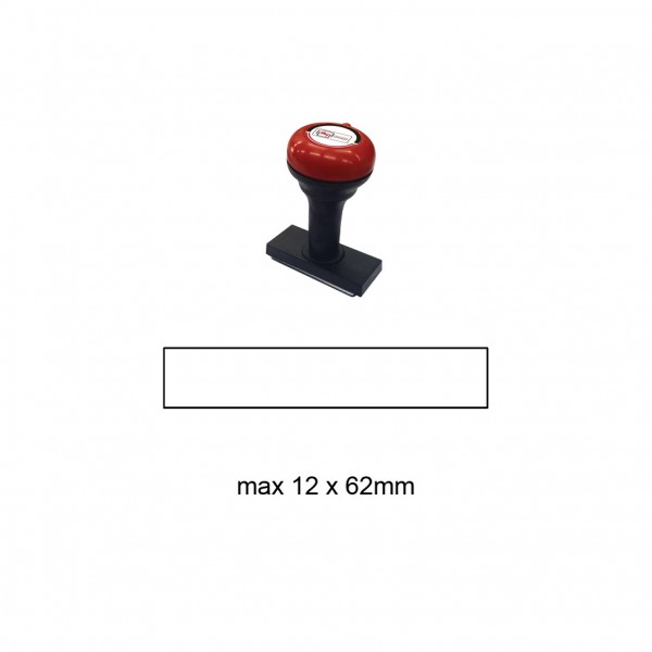 Hand Stamp MS1262R , 12x62mm